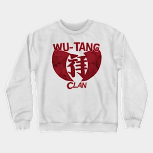 Wutang Clan Retro Handcraft Crewneck Sweatshirt